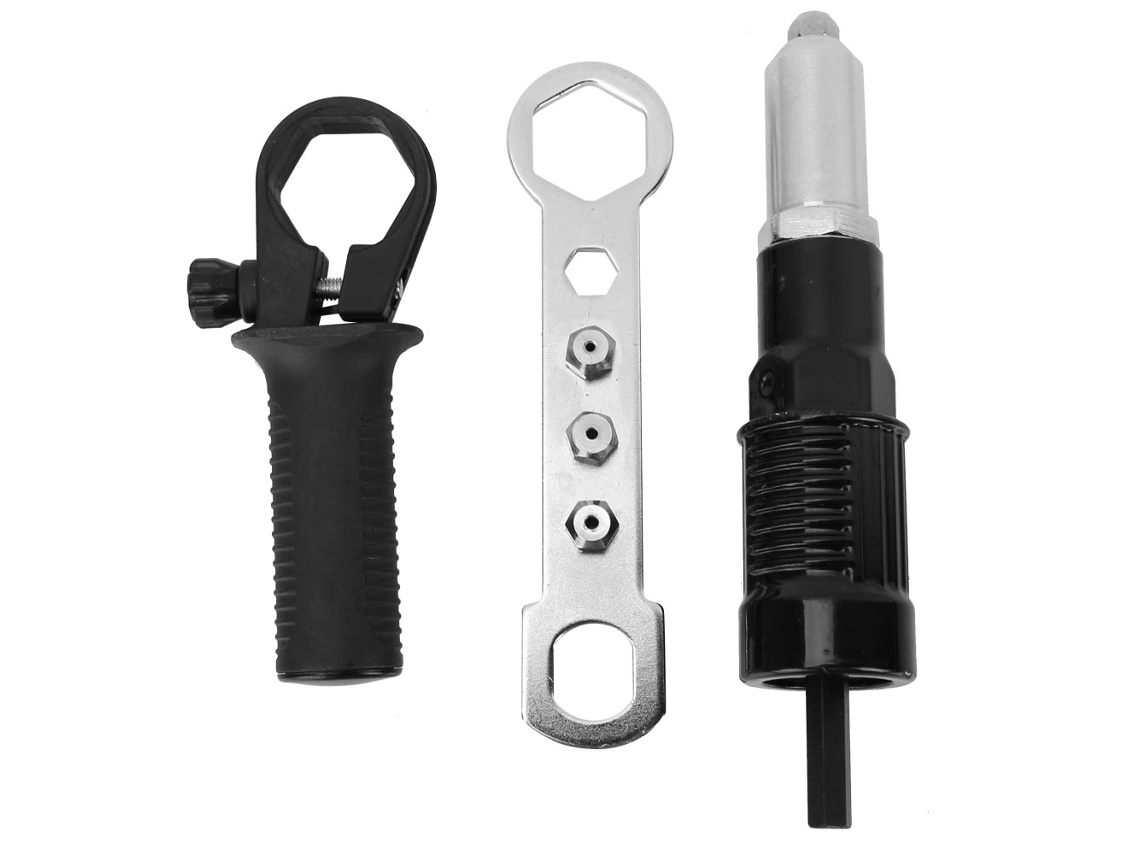 Adaptador de taladro para cabezal de conversión de pistola remachadora neumática