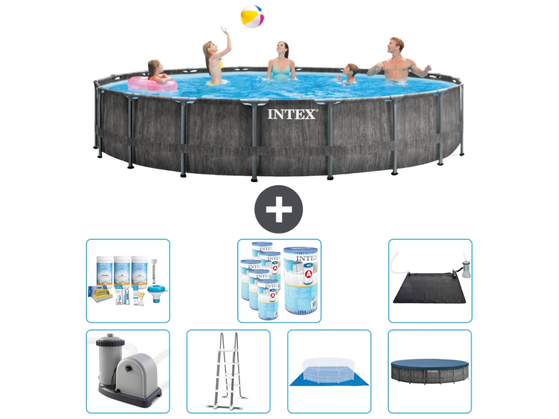 Piscina Tubular INTEX 26744GN-CB44 (24311 L - 549x122cm)