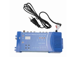 Modulador RF Mali conversor com 3 entradas de antena, suporta PAL NTSC, plug and play, para TV residencial, plugue EU, 100-240V