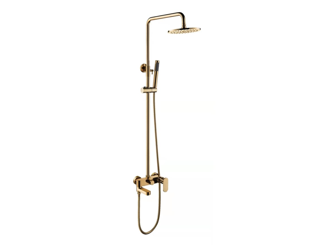 Columna De Ducha Dorada Sc008 Colección Scamandre
