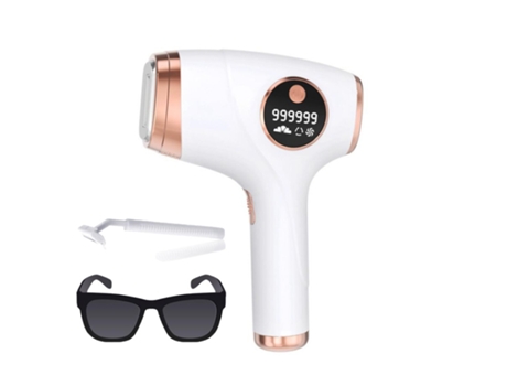 Depiladora de luz pulsada EZII TS-8S IPL ICE cara y cuerpo blanco