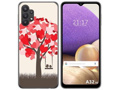 Carcasa Samsung Galaxy A32 5G TUMUNDOSMARTPHONE Dibujos Multicolor