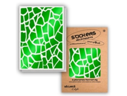 Autocolantes Refletores WILL B STICKERS Talla A5 Vulcán