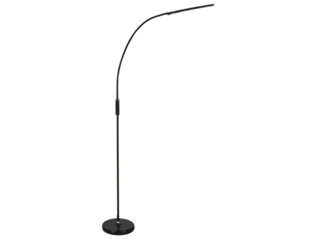 Yantic Lámpara de Pie Led Negra 220 cm BELIANI