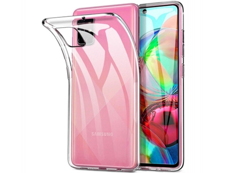 Carcasa Samsung Galaxy A71 TUMUNDOSMARTPHONE Silicona Transparente