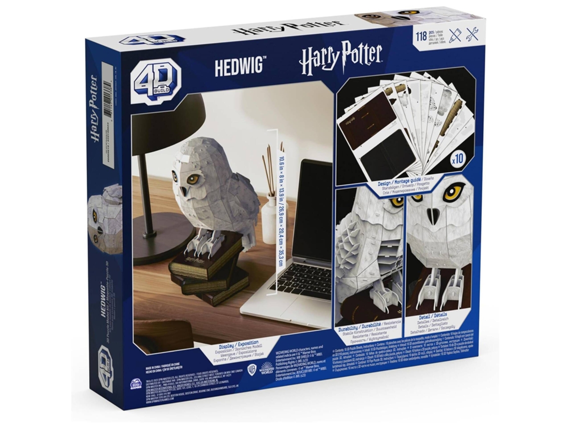 Puzzle 4D Harry Potter Hedwig 118 piezas