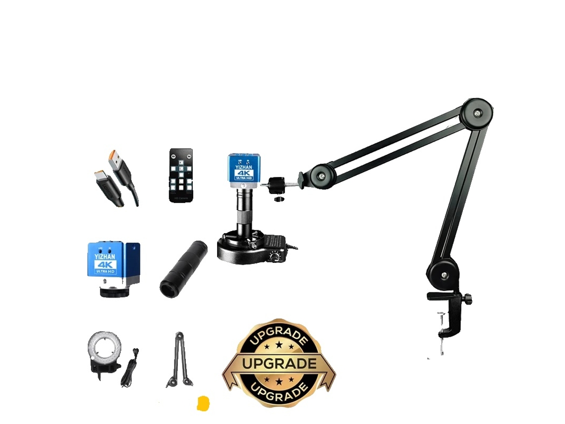 Microscopio de vídeo, imagen Ultra HD, opciones de control remoto, 4K 60MP IMX415A