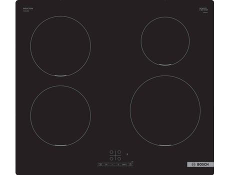 Placa de Inducción BOSCH PUE611BB5E (Eléctrica - 59.2 cm - Negro)