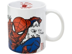 Taza Cerámica Telaraña Spiderman 325Ml
