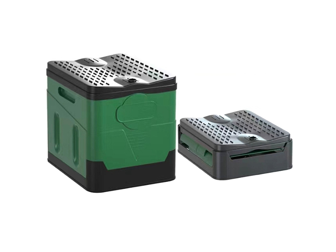 Inodoro portátil plegable para camping Senderismo Travel con funda inodora para camping al aire libre