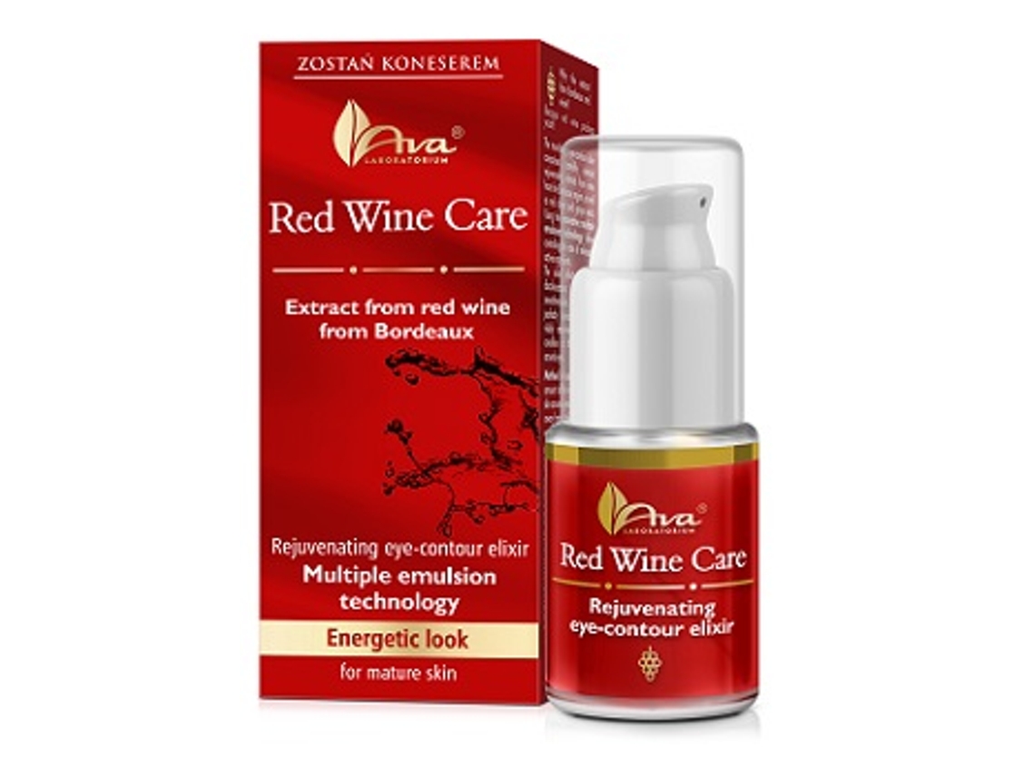 Elixir rejuvenecedor para ojos Red Wine Care 15 ml Ava Laboratorium