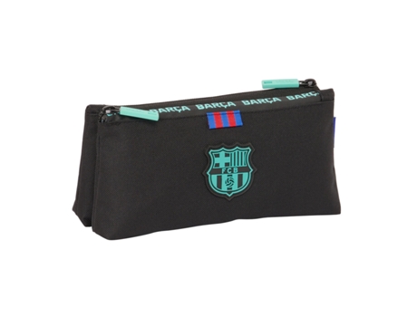 Neceser Escolar F.C. BARCELONA Negro Deportivo 22 x 10 x 8 cm