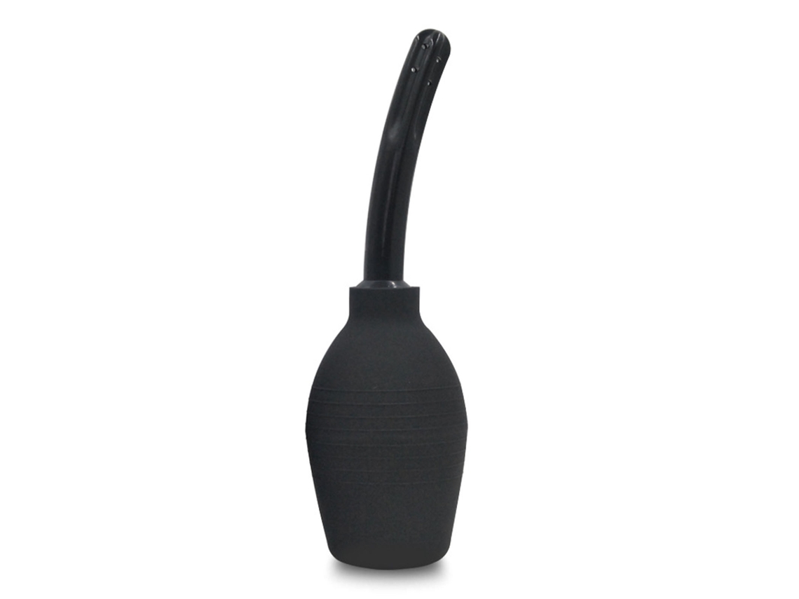 Bulb Anal Vaginal Douche 310ml Reutilizable Irrigador Limpieza Mujer Negro L