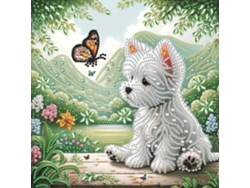 Pintura de diamante SIURN Ab35, manualidades, decoración del hogar (30 x 30 cm)