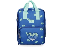 Maleta de Portátil PEPE JEANS Ruth Azul Adaptable (30x40x13cm)