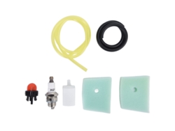 Juego de mangueras de combustible Primerox, bujía de encendido, filtro de aire, accesorios de jardinería Husqvarna 123c y 325c