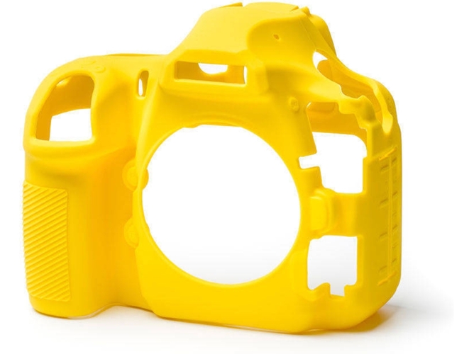 Funda silicona EASYCOVER Nikon D850 Amarillo