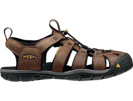 Sandálias para Hombre KEEN Clearwater Cnx Leather Marrón para Montaña (EU 46)