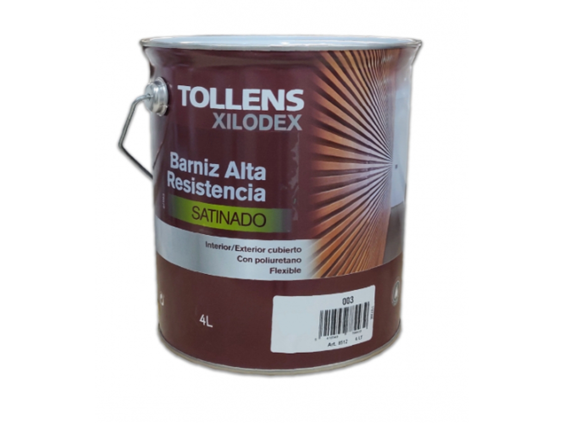 Barniz Alta Resistencia Satinado Interior 4 Lt (Teca De Java 503)