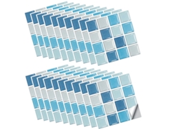 30 piezas de azulejos autoadhesivos para baño, decoración 3D (10x10 cm) Kofihety