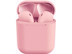 Auriculares Bluetooth True Wireless Inpods12 (In Ear - Microfone - Rosa)