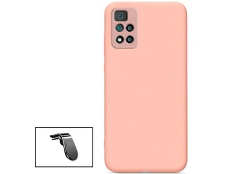 Kit Funda y Soporte Magnético Xiaomi Redmi Note 11 Pro PHONECARE L Safe (Rosa)