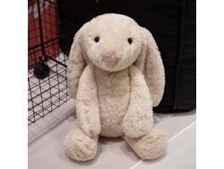 (20 Cm) Lindo Conejito De Peluche De Orejas Caídas, Muñeco De Consuelo, Muñeco Infantil, Regalo De Cumpleaños