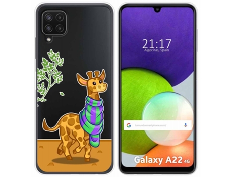 Carcasa Samsung Galaxy A22 4G / M22 TUMUNDOSMARTPHONE Dibujos Transparente Multicolor