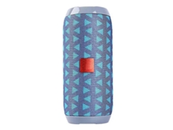 Altavoz Bluetooth portátil con entrada auxiliar, reproductor de MP3, radio FM, altavoz de graves inalámbrico, compatible con dispositivos Chennnls de tamaño pequeño.