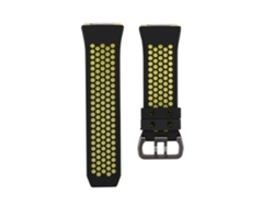 Pulsera De Silicona De Repuesto Para Fitbit Ionic, Negra Y Verde, Talla Grande.