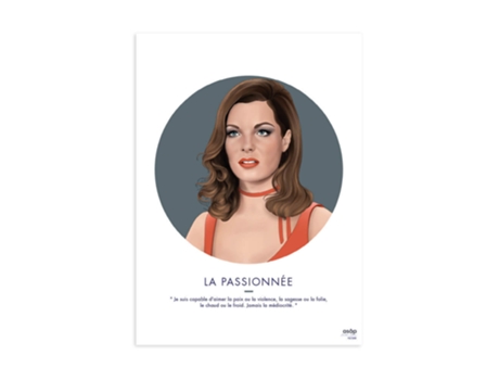 Poster la passionnée ASŠP CREATIVE STUDIO