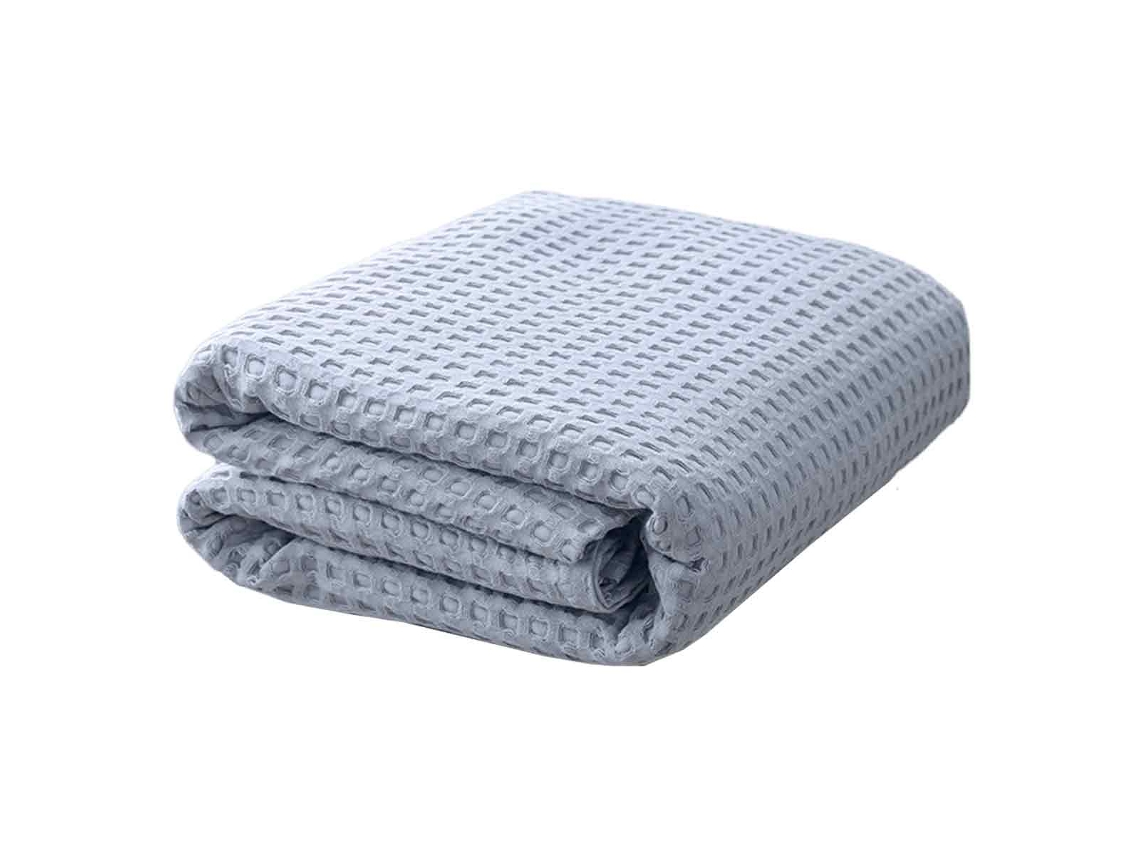 Manta De Algodón Bedsure Para Cama King Size - Manta Estival Ligera Y Transpirable Con Tejido Waffle