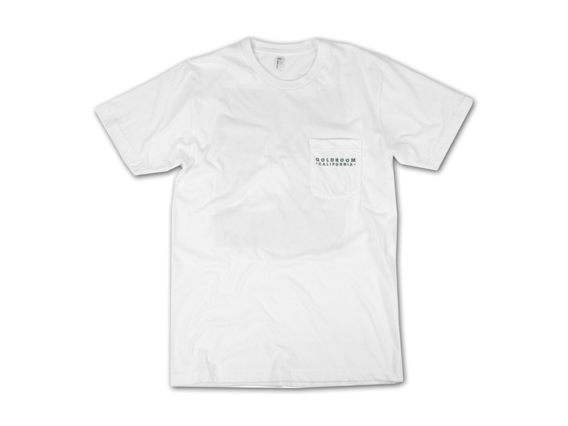 Goldroom California Pocket T-shirt Rockinstone Unisex Adults Best Sellers Size:l