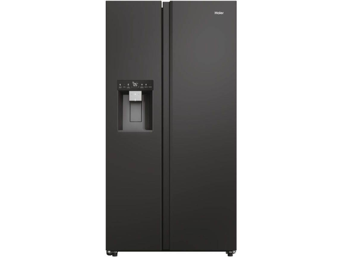 Frigorífico Americano HAIER HSW59F18EIPT (No Frost - 177,5 cm - 601 L - Negro)