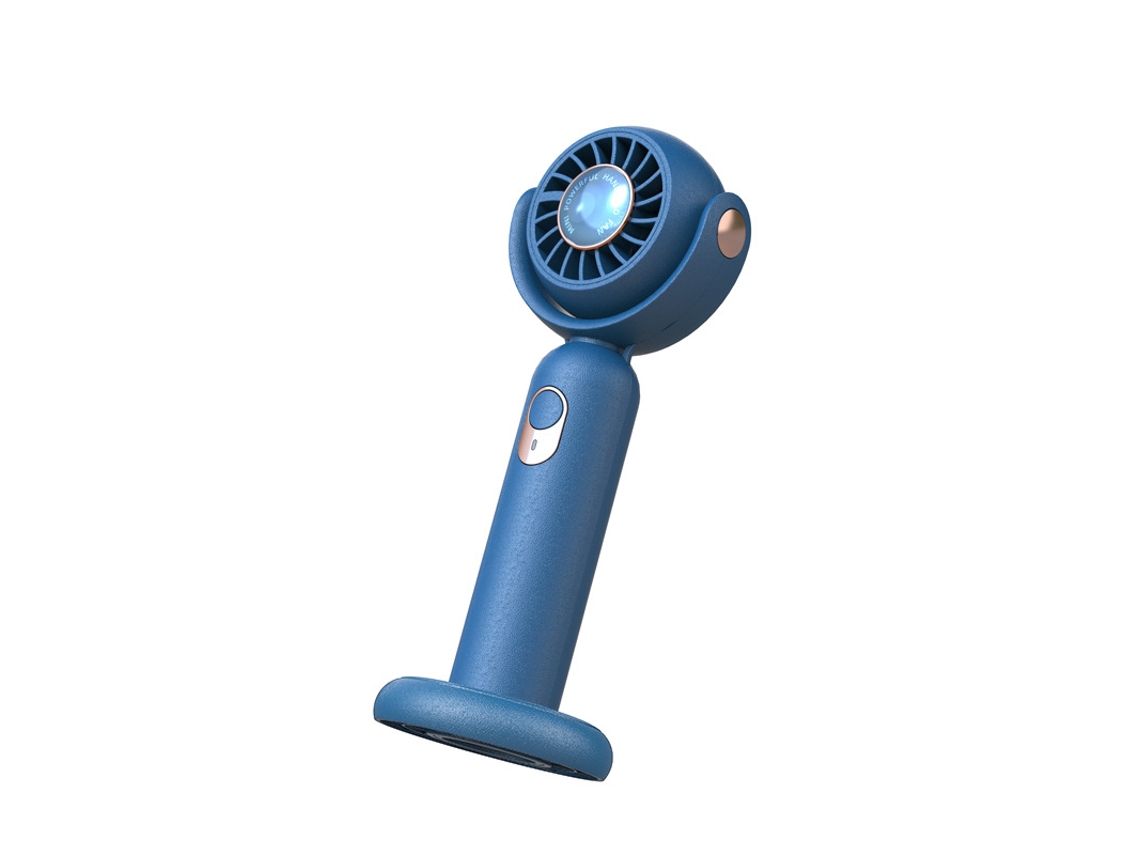 Ventilador Portátil De Mano, Recargable Usb, Modelo Mini (azul) Czhhmart