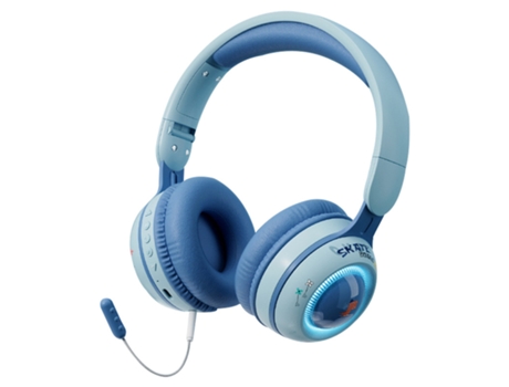 Auriculares Micrófono con cable Bluetooth 5.1 Hd para Android Iphone y Windows Azul