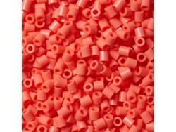 Juego de Mosaicos HAMA Set de Cuentas de Plastico midi light pastel red (1000 Peças - Rojo)