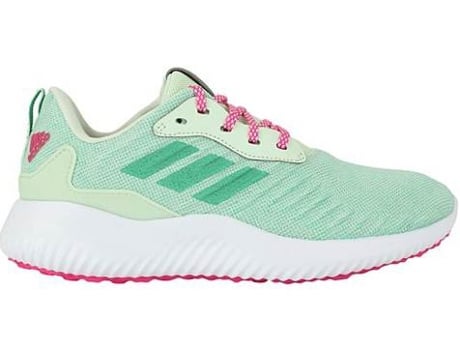 Zapatillas Deportivas ADIDAS (Blanco, Rosa, Verde -Tejido, Material Sintético-37,3)