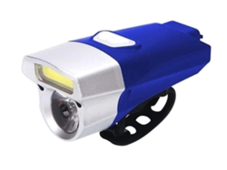 Juego de luces delanteras para bicicleta recargables por USB IPX8 azul Yizhood
