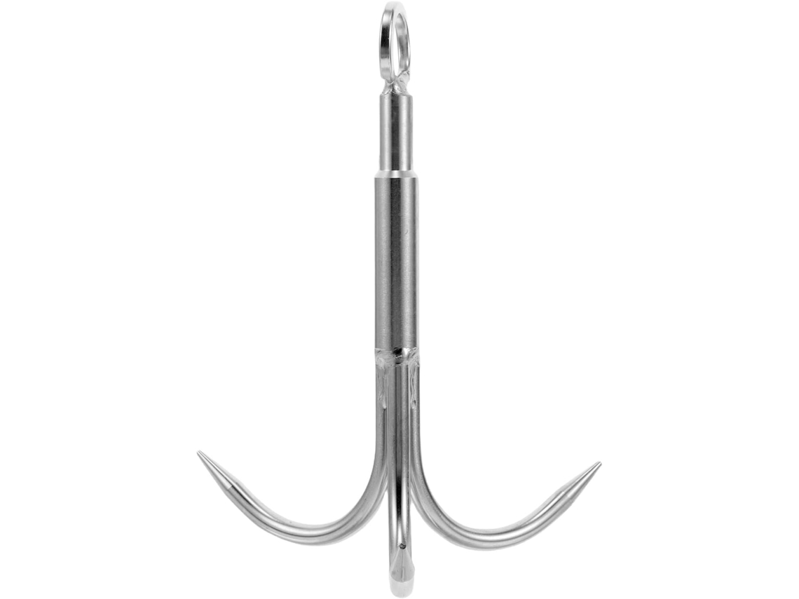 Anzuelos De Acero Inoxidable Para Pesca En Hielo, Gancho Multiusos Con Garras.