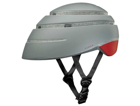 Closca Casco De bicicleta para adulto plegable helmet loop. y patinete eléctricoscooter mujer hombre unisex. fossil mostaza fossilred winem ciclismo