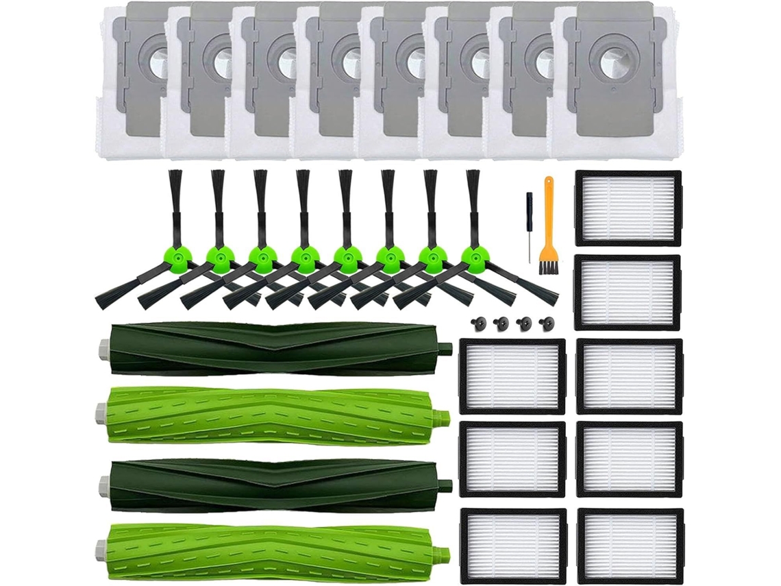 Los accesorios YUYSAN son adecuados para el juego de repuesto de accesorios de robot de barrido iRobot Roomba Combo J7 (D)