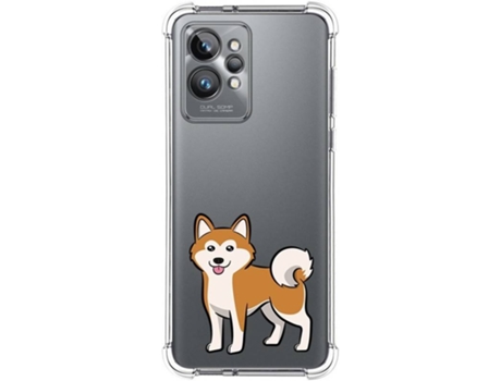 Carcasa para Realme GT 2 Pro 5G TUMUNDOSMARTPHONE Dibujos Antigolpes Perros 02 Multicolor