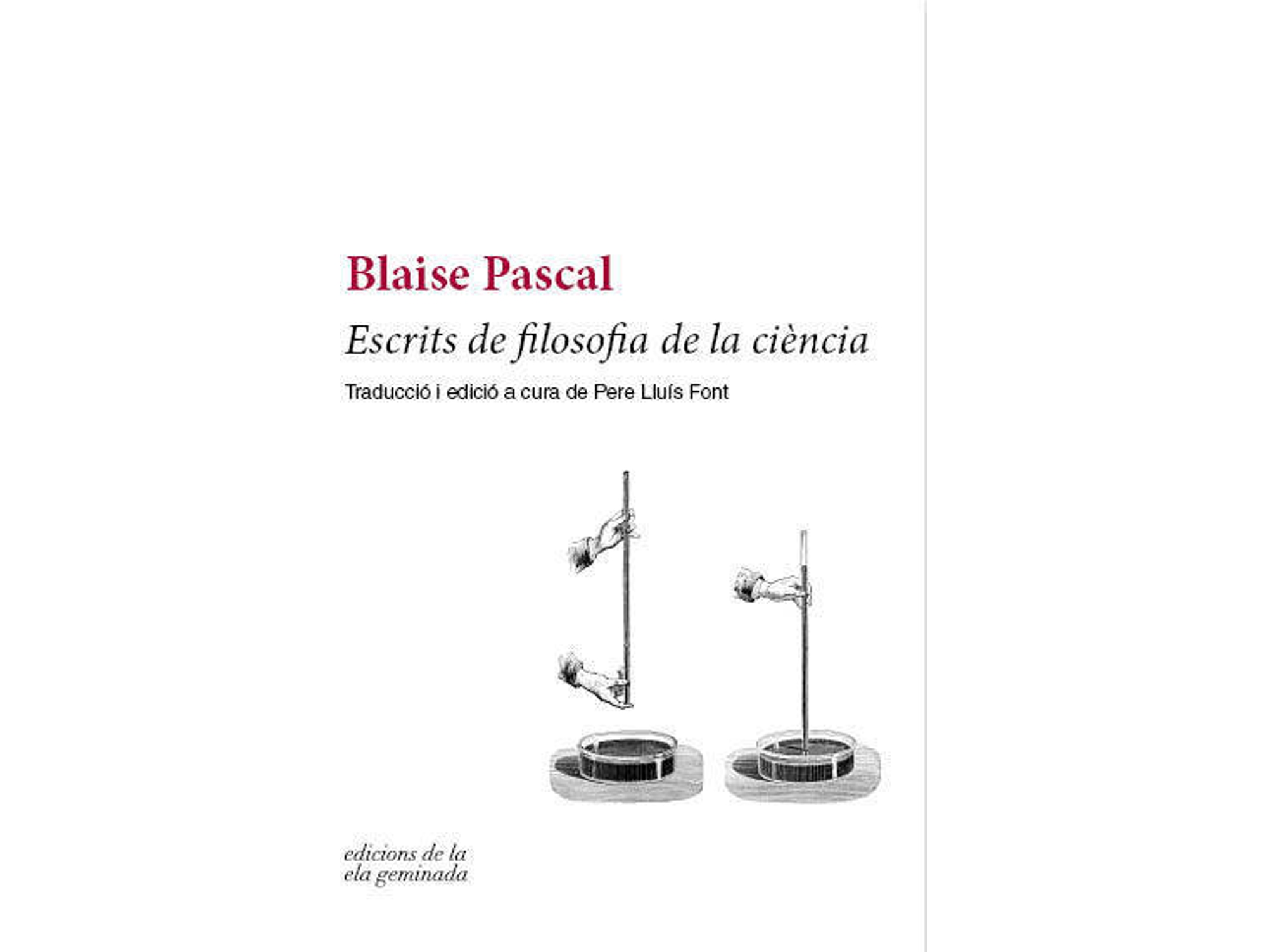 Libro Escrots De Filosofia De La Ciència de Blaise Pascal (Catalán)