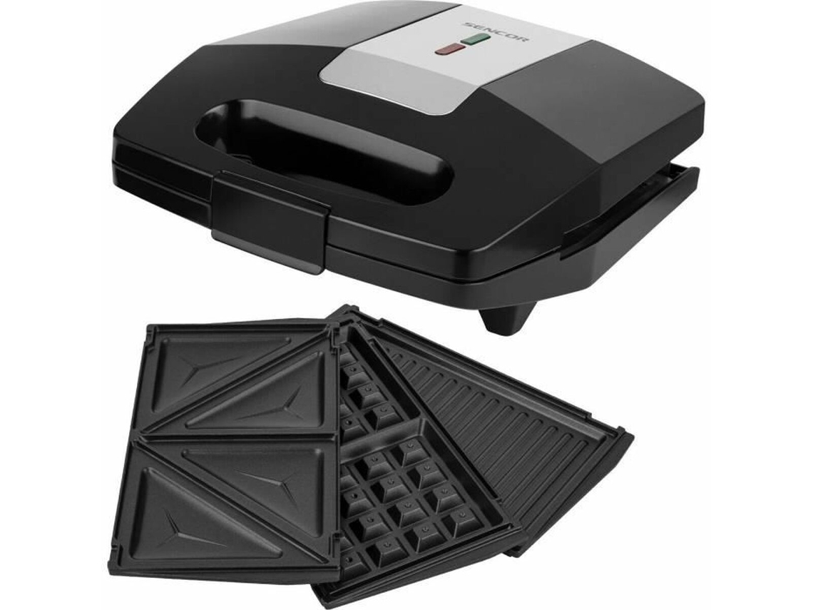 Sandwichera SENCOR 9410SS (Negro - 700 W)