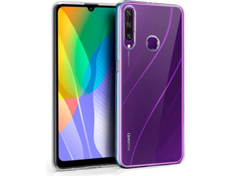 Funda para Huawei Y6p COOL Silicona Transparente