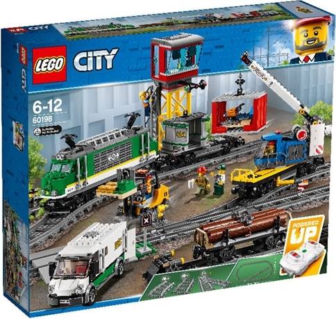 LEGO City: Tren de carga - 60198 (Edad Mínima: 6 - 1226 Piezas)