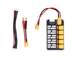 Placa De Carga De Baterías Lipo Paralela Xt30 Xt60 Para Cargador Imax B6 2-6s Baterías De Litio