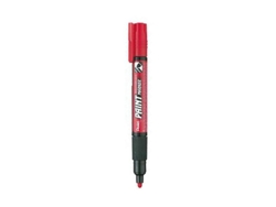 Marcador Pentel Mmp20 Paint Vidro E Plástico Vermelho