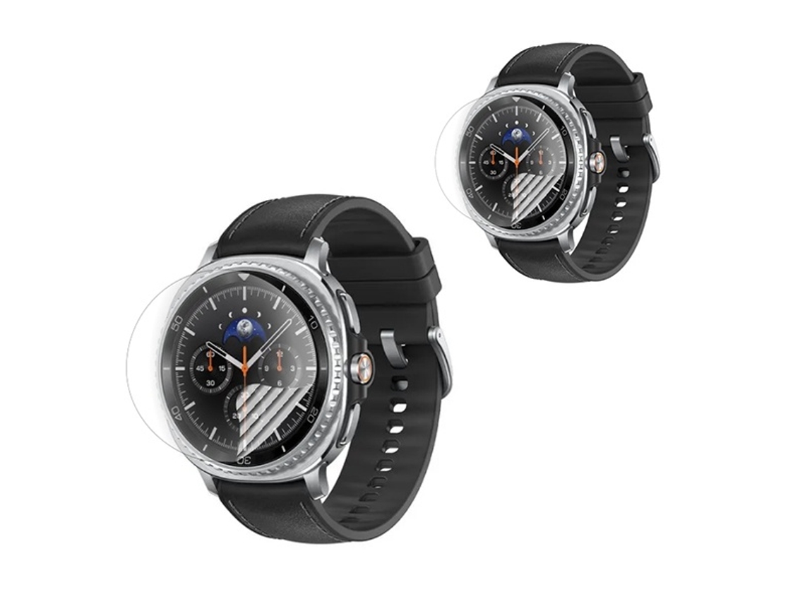 Kit 2x Gift4me Película de Hidrogel para Samsung Galaxy Watch8 Classic 46mm Bluetooth 4g Transparente